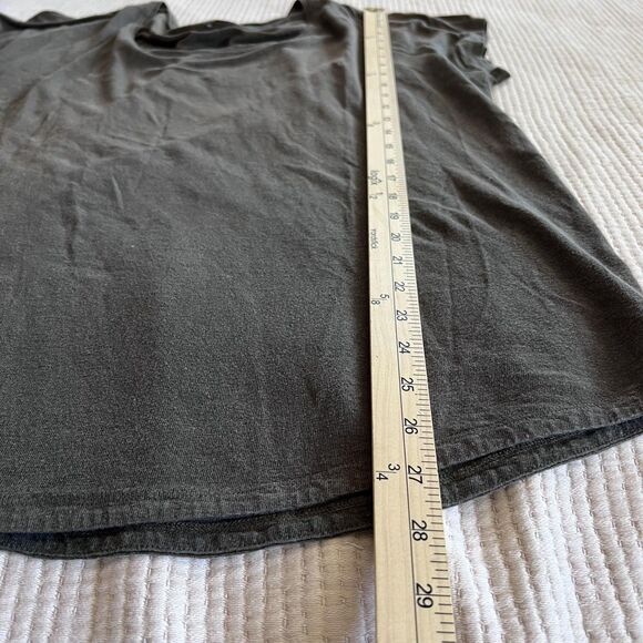 Eileen Fisher Shirt Women XL Brown Linen Scoop Neck Dolman Tunic Top Neutral - Picture 8 of 10